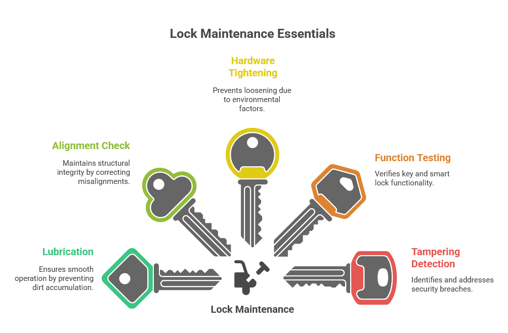 The Importance of Regular Lock Maintenance for Businesses | 1 | Clockwork Locksmiths What Lock Maintenance Involves | The Importance of Regular Lock Maintenance for Businesses | Clockwork Locksmiths