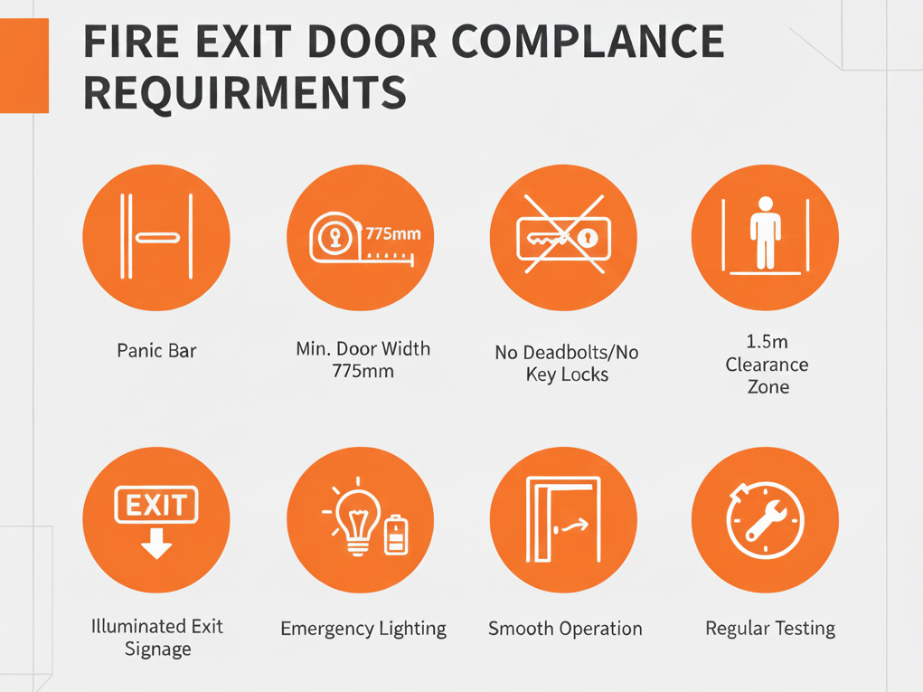 How to Ensure Your Emergency Fire Exit Door Meets Safety Standards | 1 | Fire Exit Door Compliance Requirement