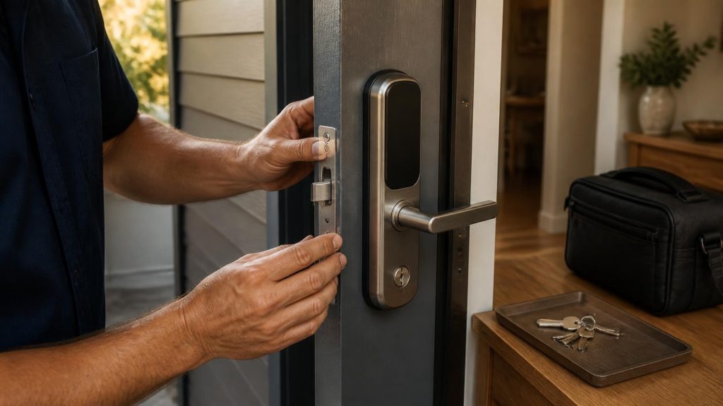 Professional Smart Lock Installation Backup Access